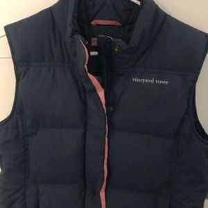 Vineyard vines vest navy blue